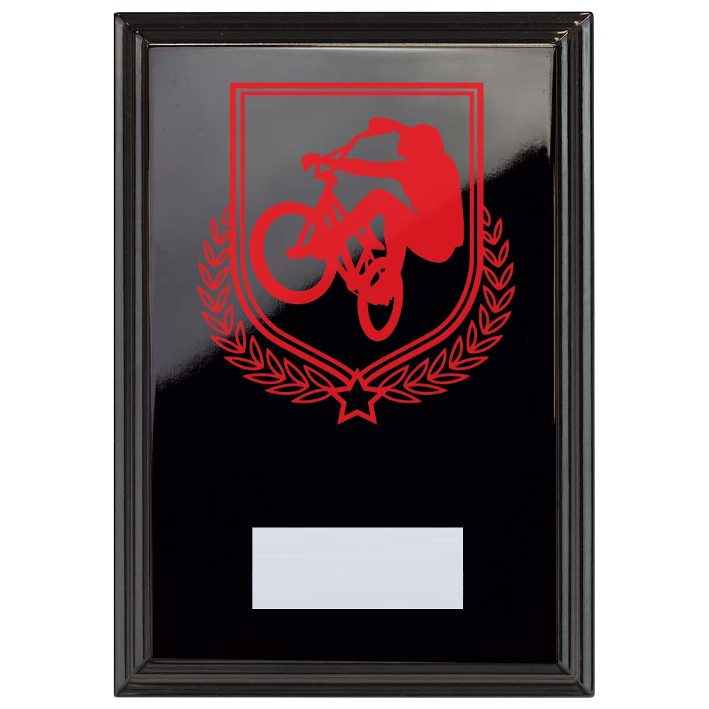 Cycling Reward Plaque In Epic Black