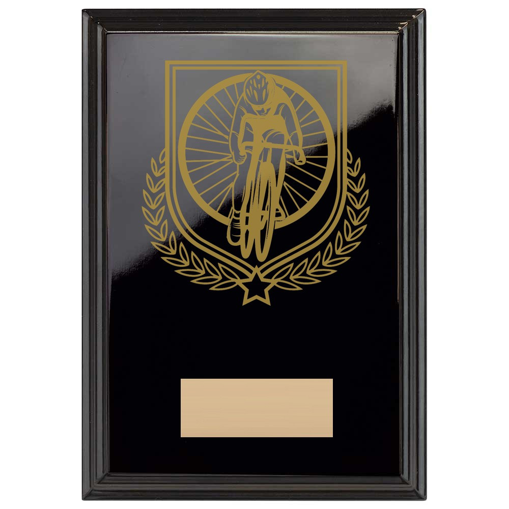 Cycling Reward Plaque In Epic Black