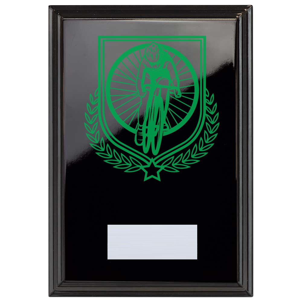 Cycling Reward Plaque In Epic Black
