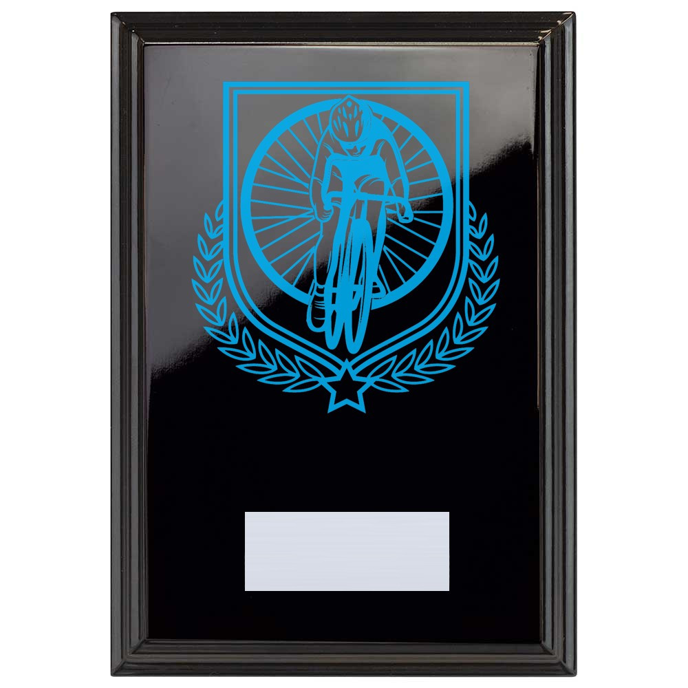 Cycling Reward Plaque In Epic Black