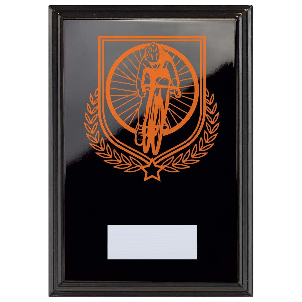 Cycling Reward Plaque In Epic Black