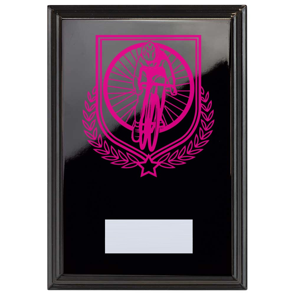 Cycling Reward Plaque In Epic Black