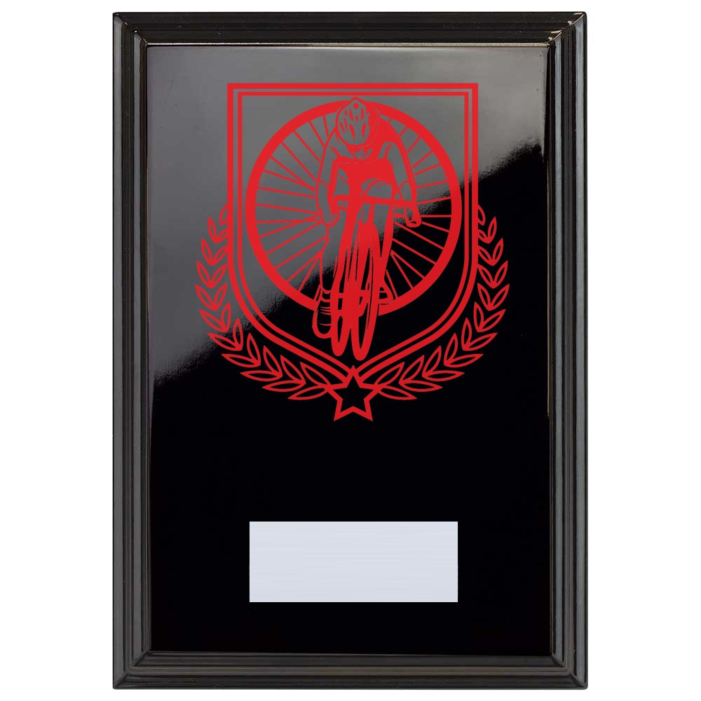 Cycling Reward Plaque In Epic Black