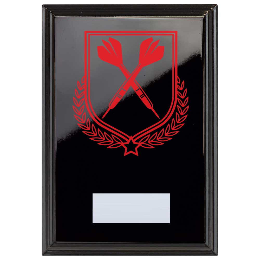 Darts Reward Plaque In Epic Black