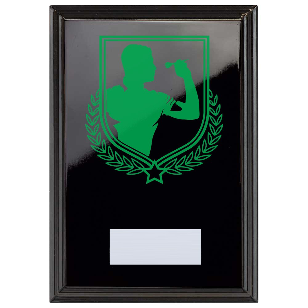 Darts Reward Plaque In Epic Black