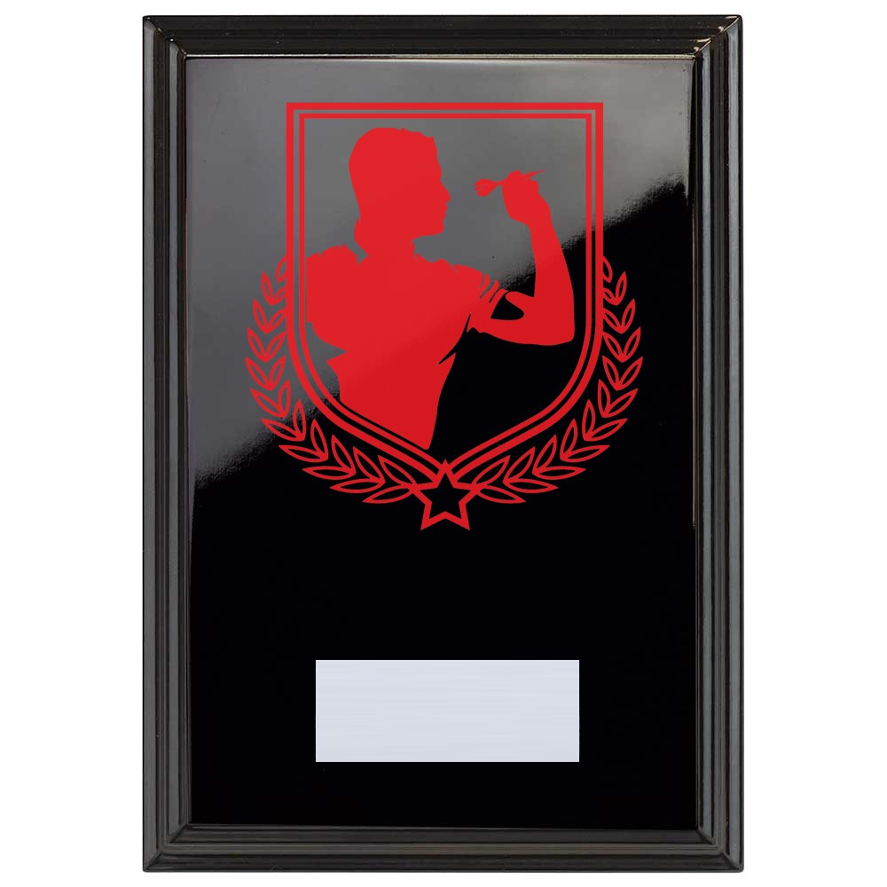 Darts Reward Plaque In Epic Black