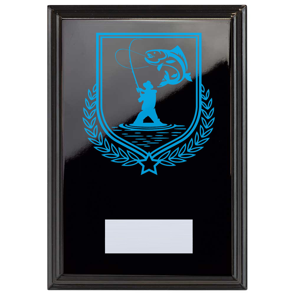 Fishing Reward Plaque In Epic Black