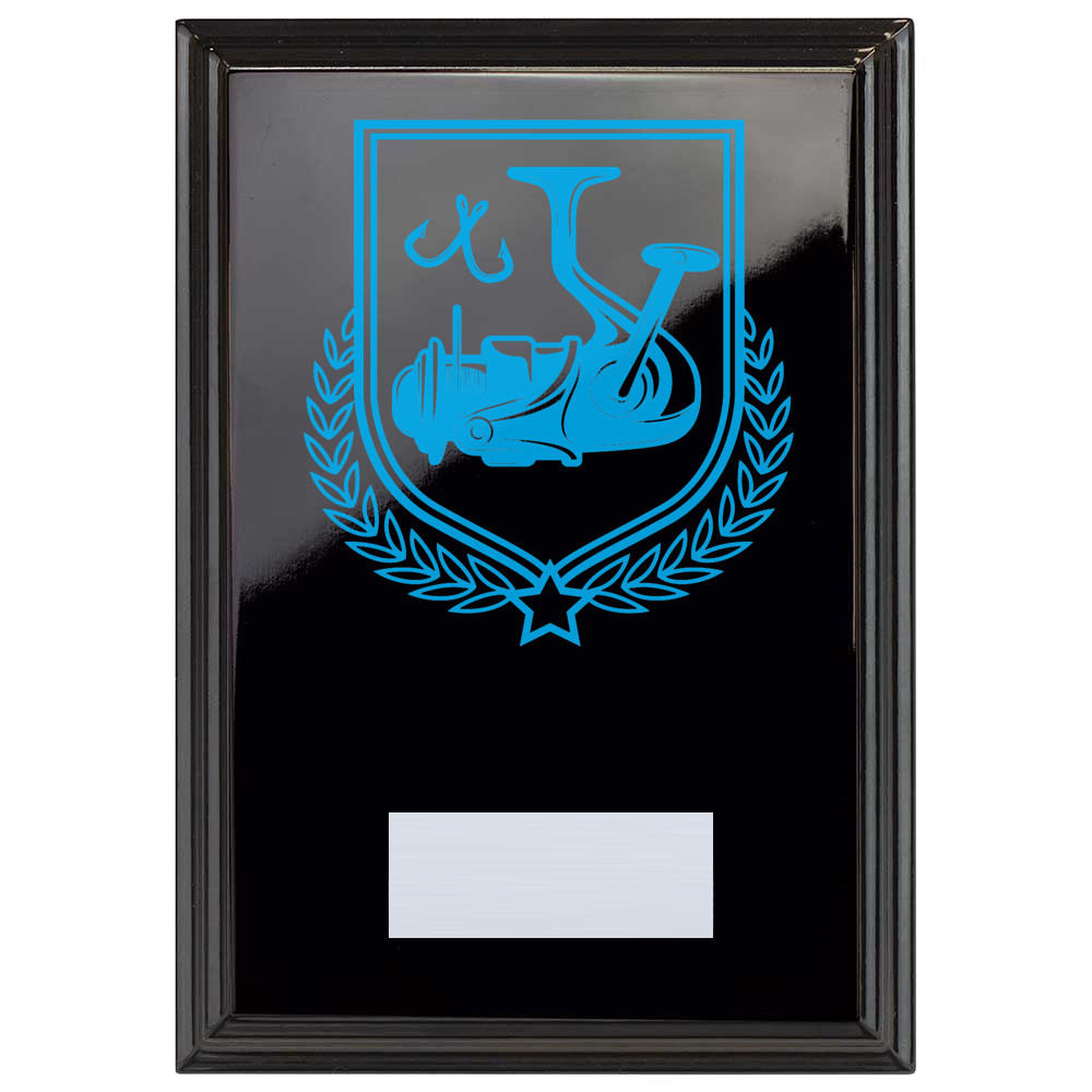 Fishing Reward Plaque In Epic Black