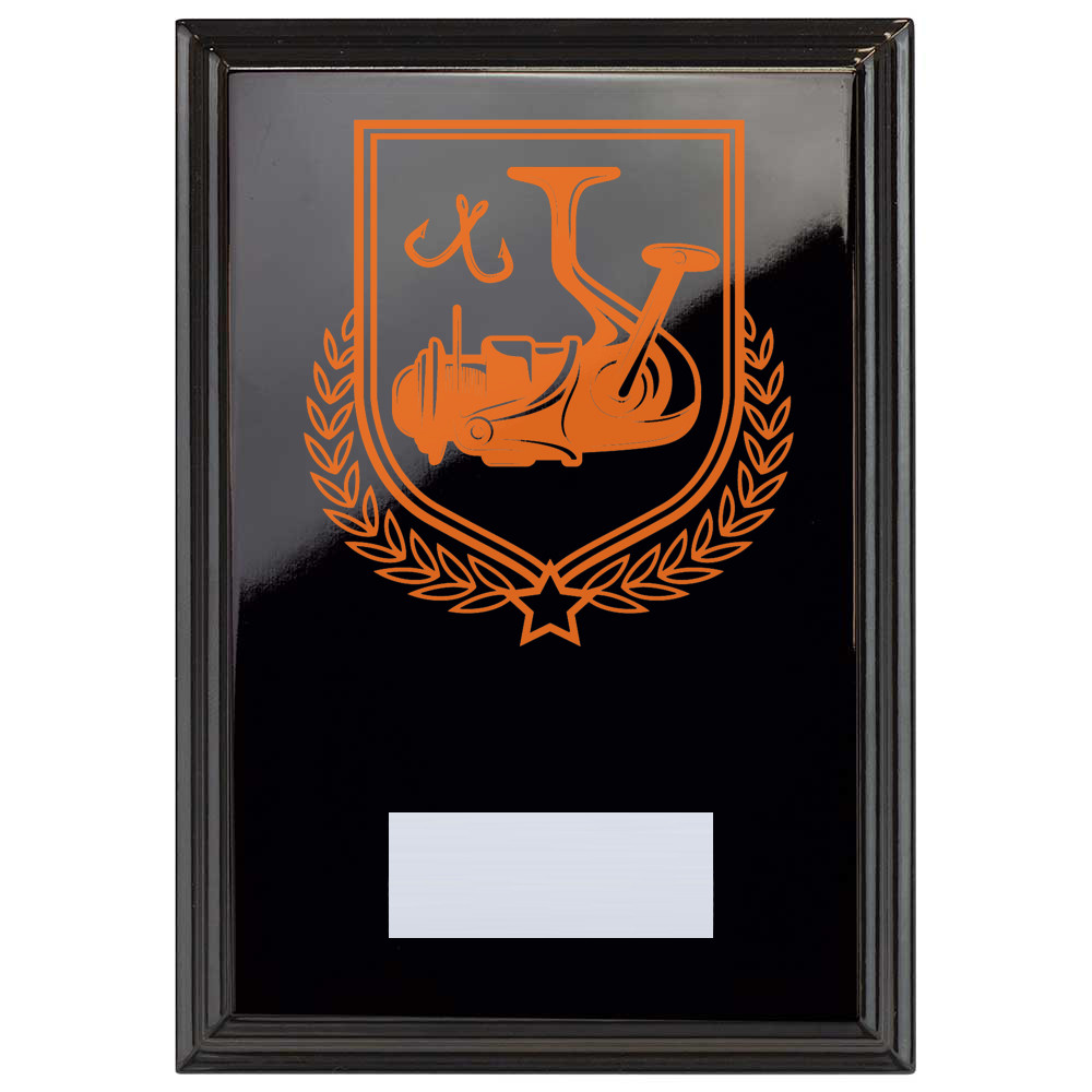Fishing Reward Plaque In Epic Black