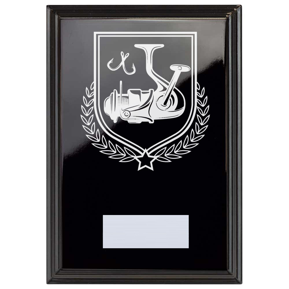 Fishing Reward Plaque In Epic Black