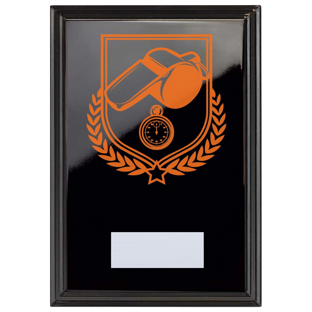 Referee Reward Plaque In Epic Black