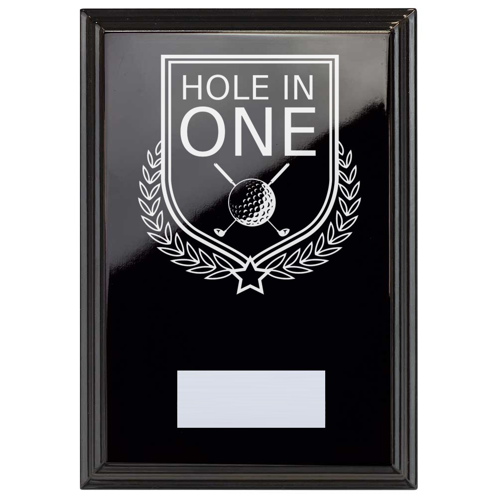 Hole in One Reward Plaque In Epic Black