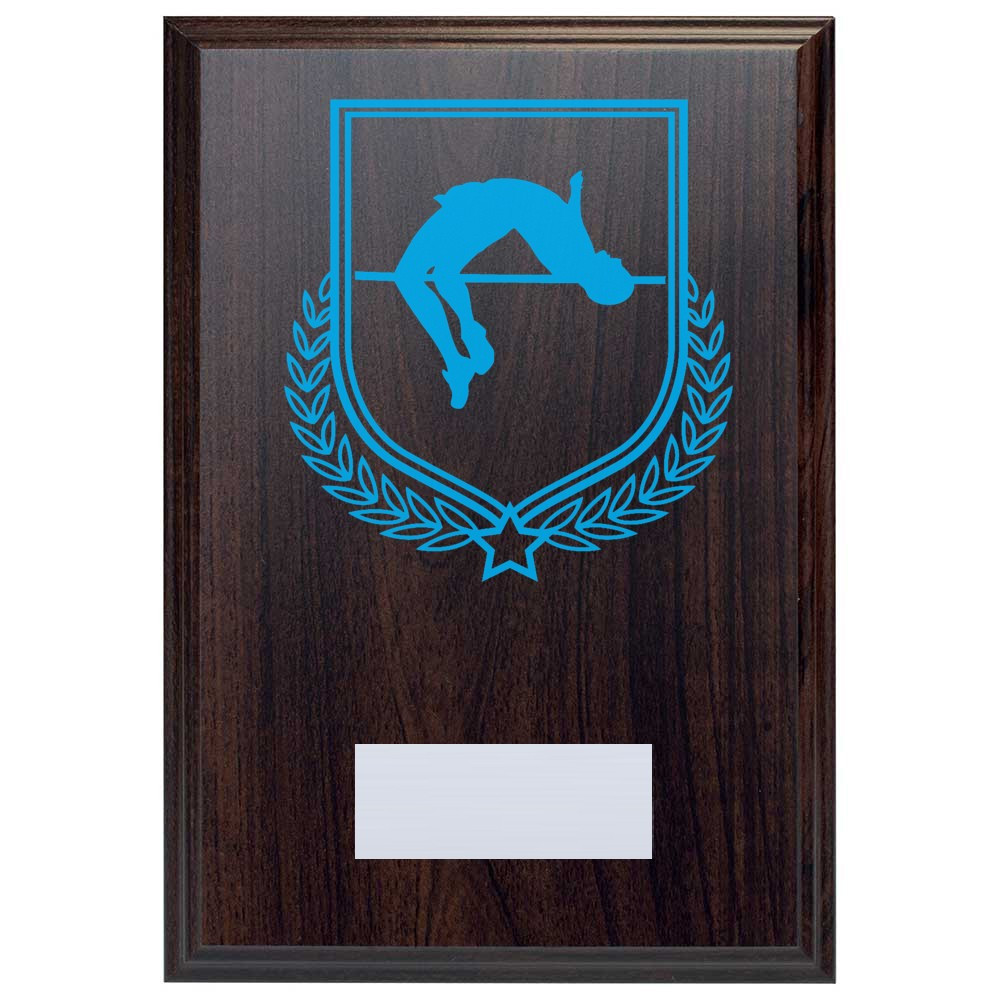 Pole Vault Reward Deep Mahogany Plaque