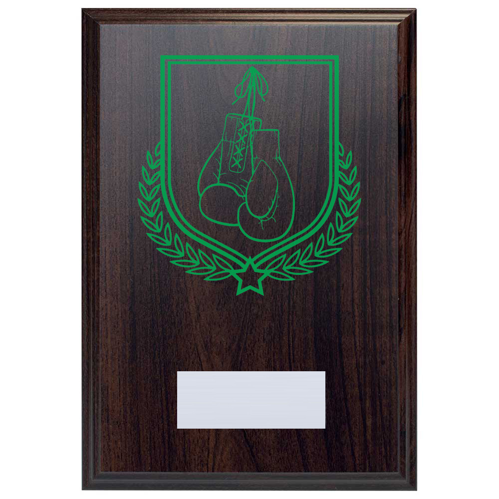 Boxing Reward Deep Mahogany Plaque