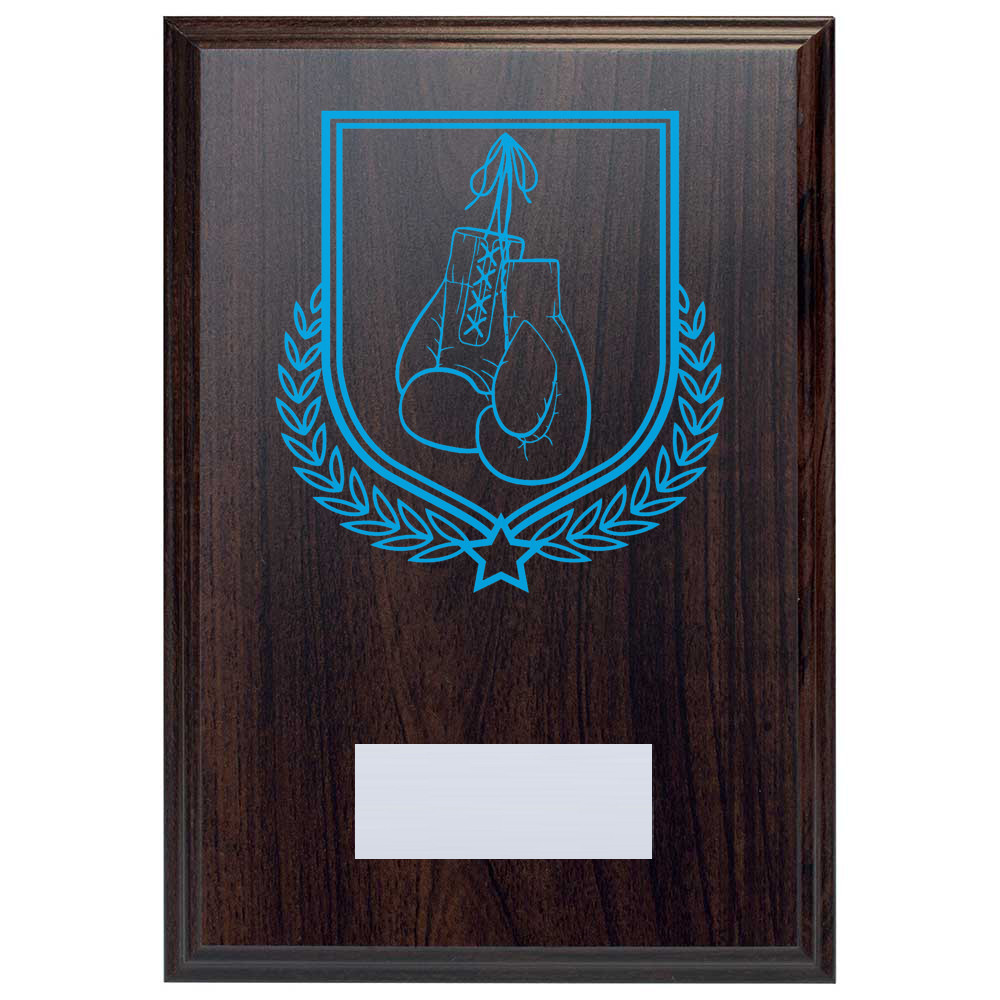 Boxing Reward Deep Mahogany Plaque