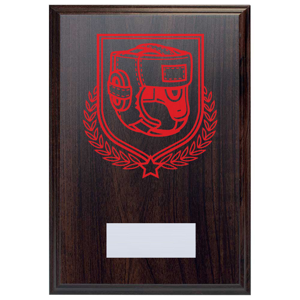 Boxing Reward Deep Mahogany Plaque