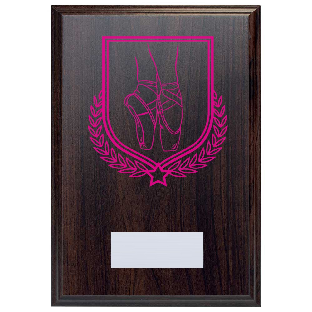 Ballet Reward Deep Mahogany Plaque