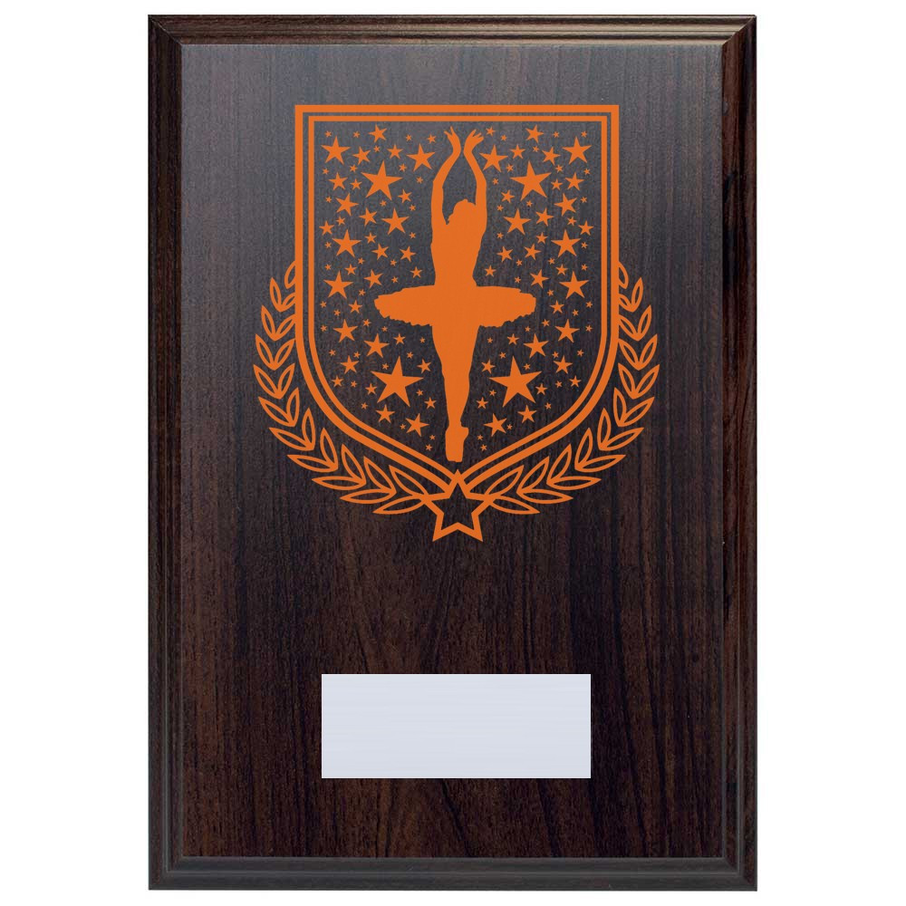 Ballet Reward Deep Mahogany Plaque