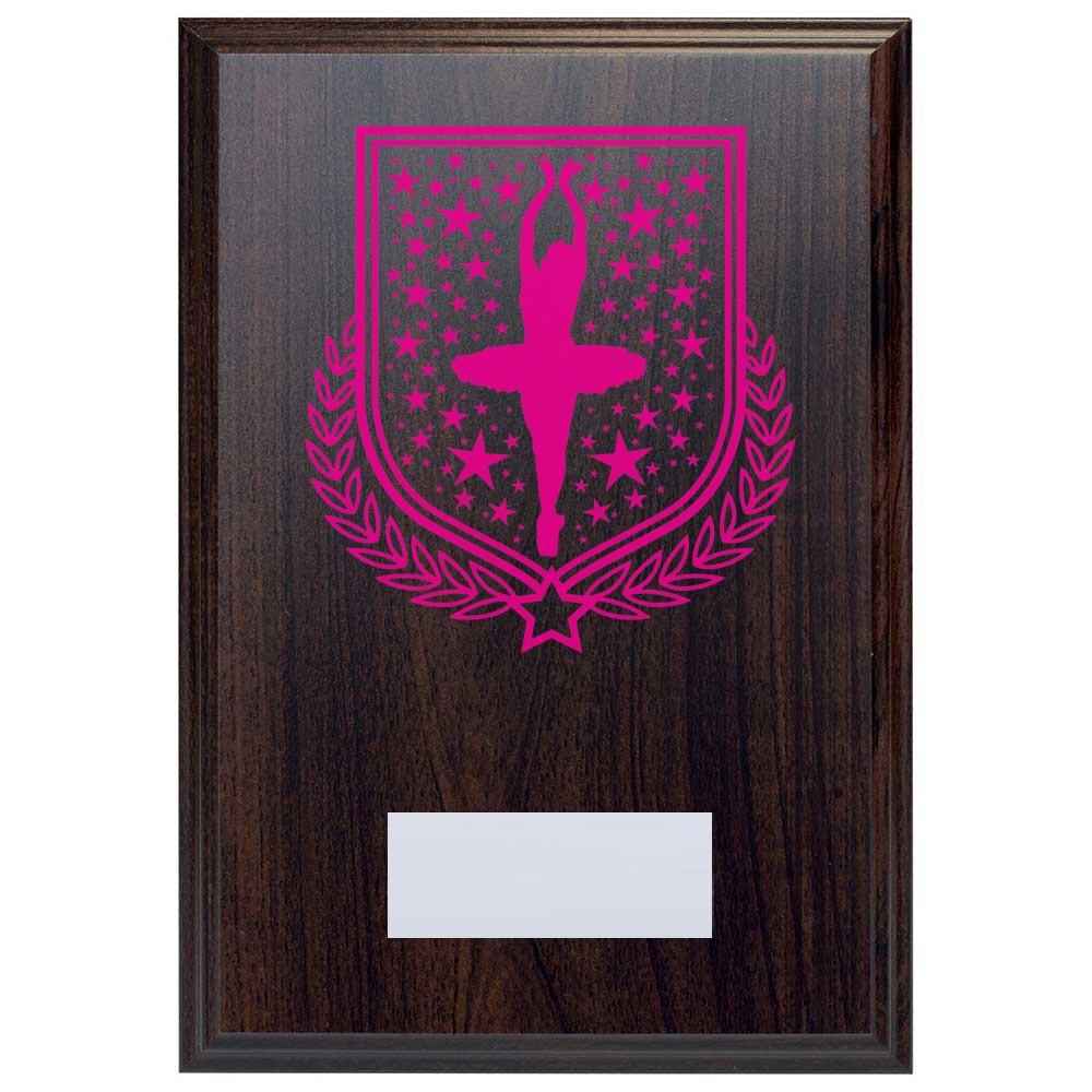 Ballet Reward Deep Mahogany Plaque