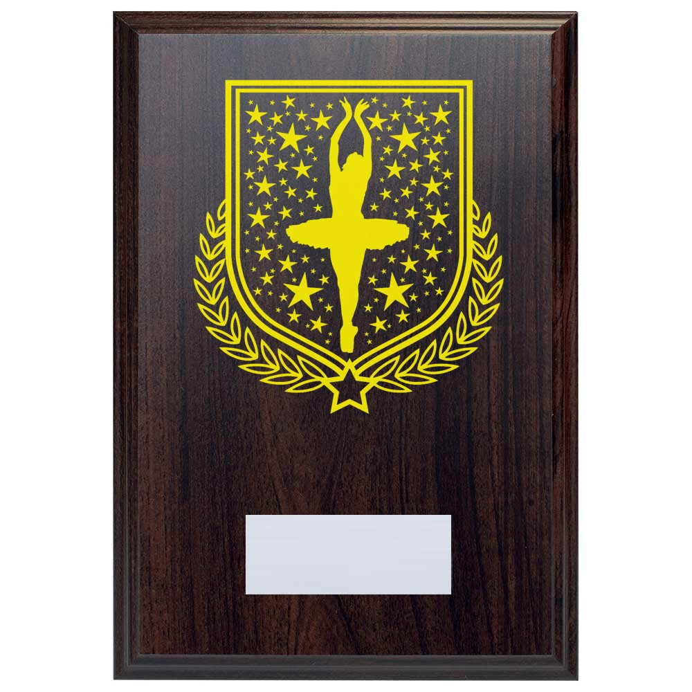 Ballet Reward Deep Mahogany Plaque