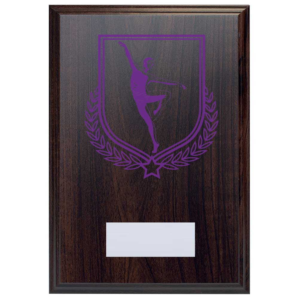 Dance Reward Deep Mahogany Plaque