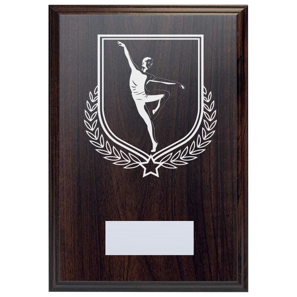 Dance Reward Deep Mahogany Plaque