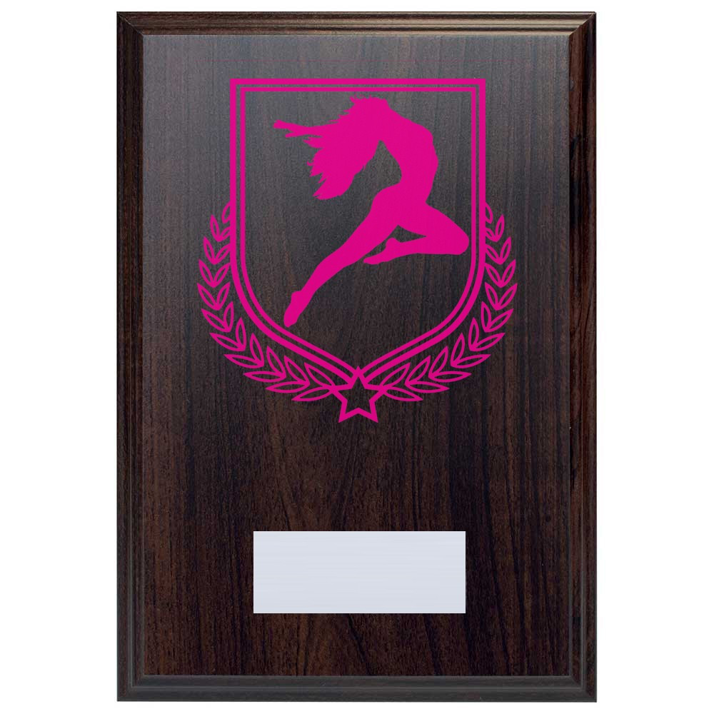 Dance Reward Deep Mahogany Plaque