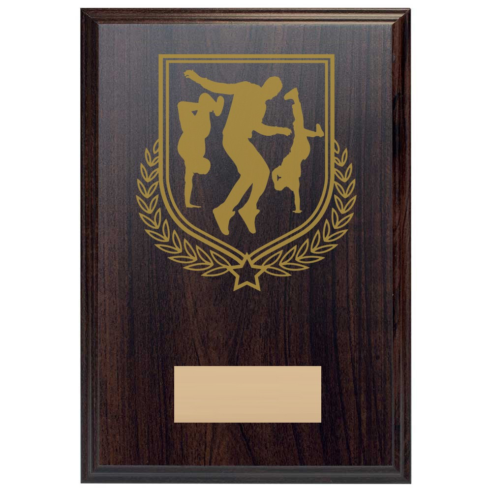 Dance Reward Deep Mahogany Plaque