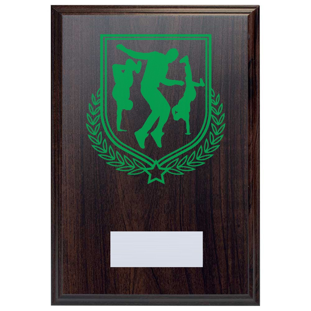 Dance Reward Deep Mahogany Plaque