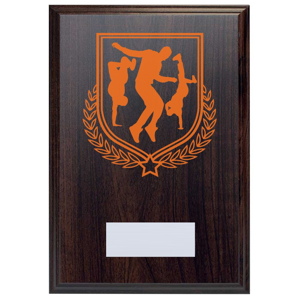 Dance Reward Deep Mahogany Plaque