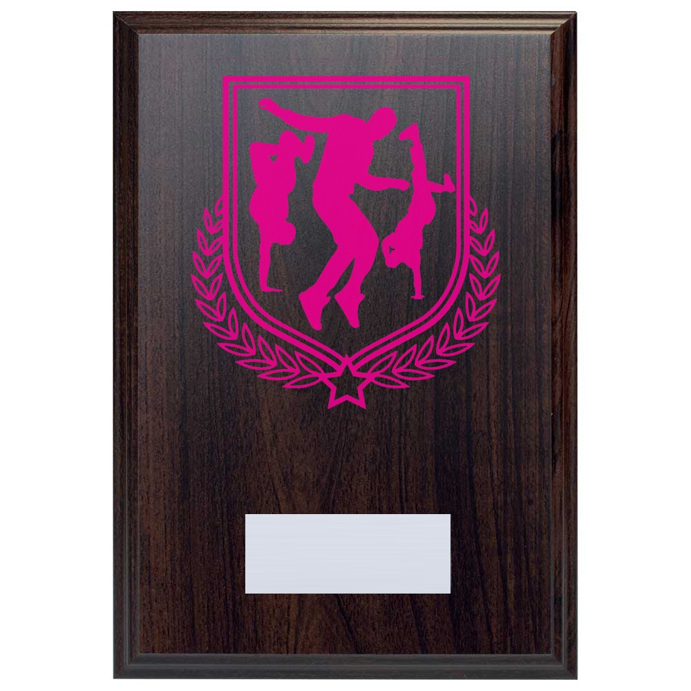 Dance Reward Deep Mahogany Plaque