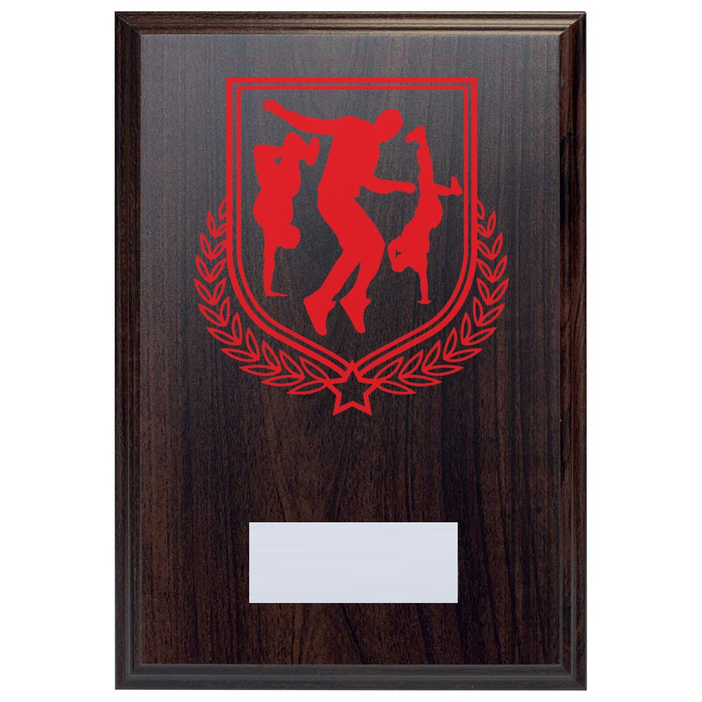 Dance Reward Deep Mahogany Plaque