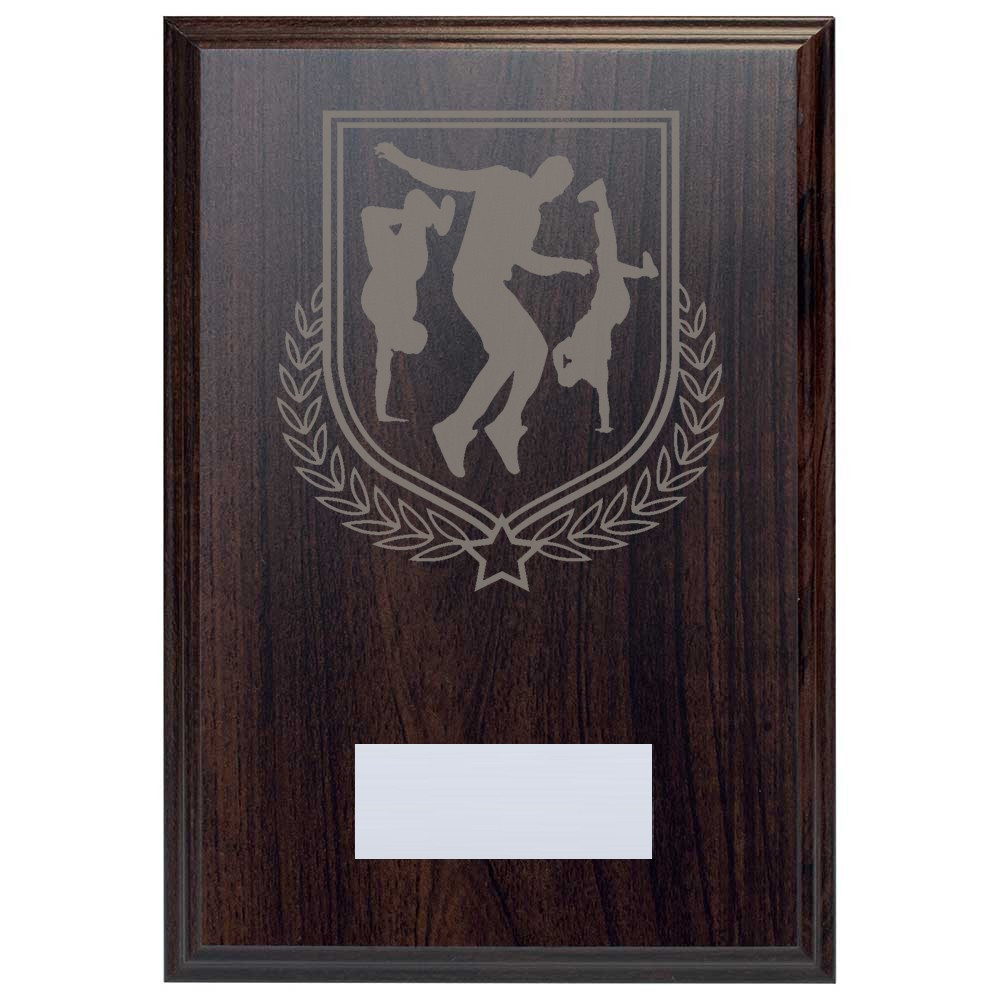 Dance Reward Deep Mahogany Plaque