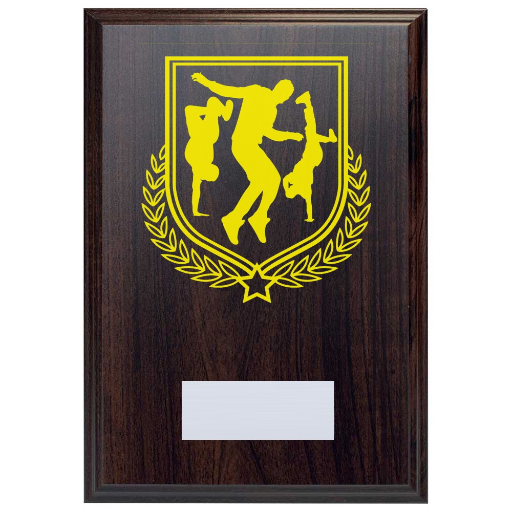 Dance Reward Deep Mahogany Plaque