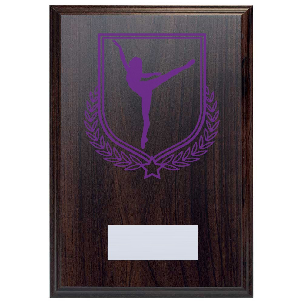 Dance Reward Deep Mahogany Plaque