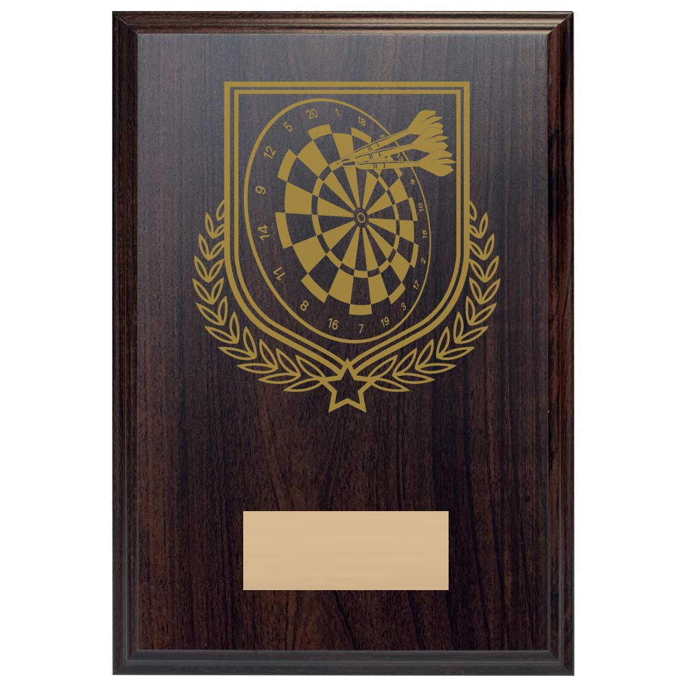 Darts Reward Plaque In Epic Black