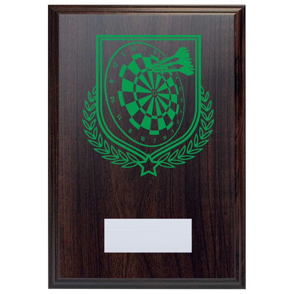 Darts Reward Plaque In Epic Black