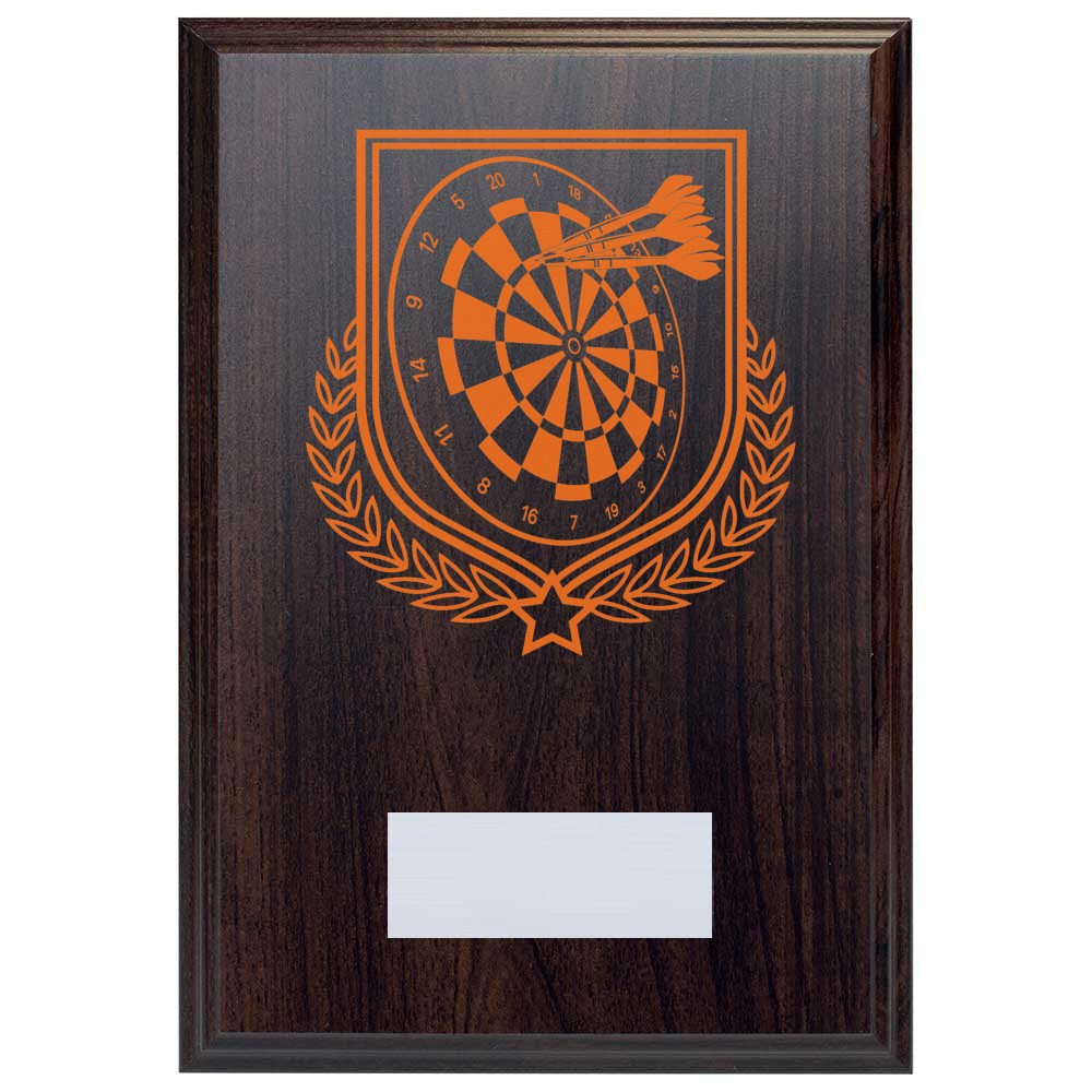 Darts Reward Plaque In Epic Black
