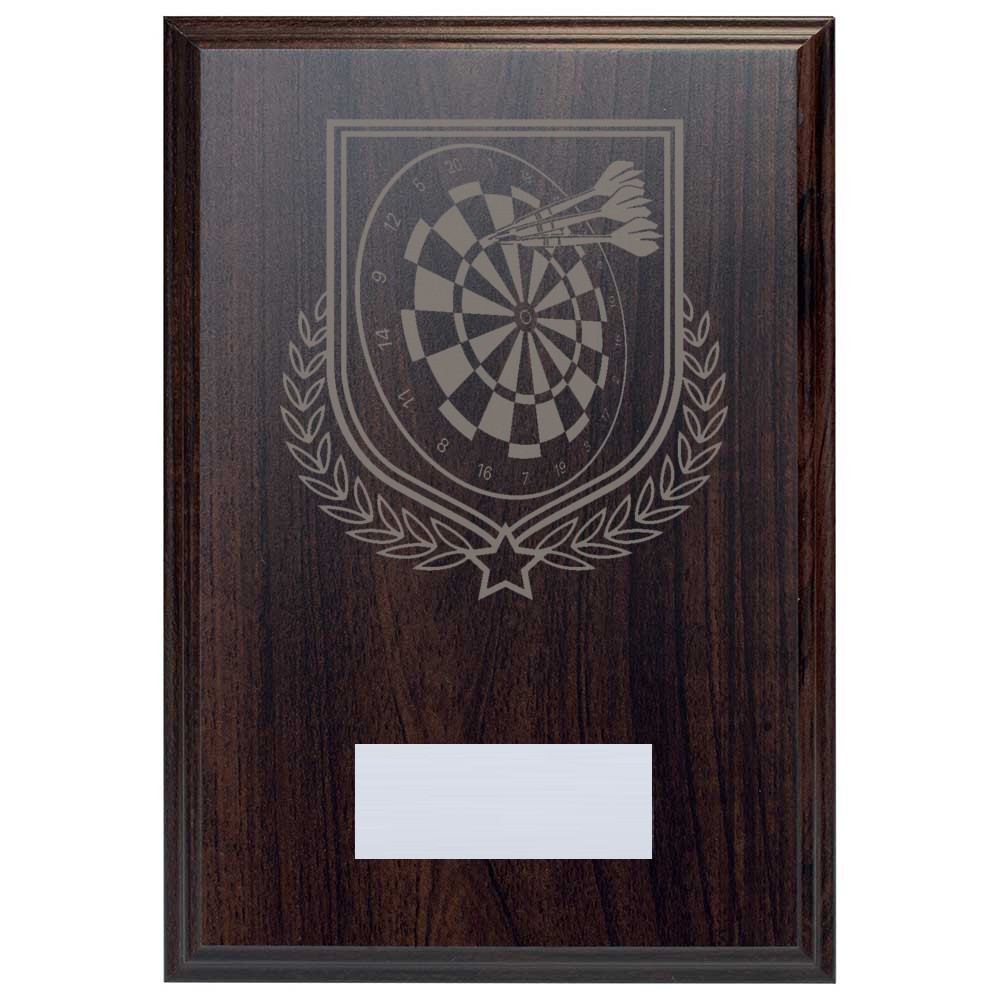 Darts Reward Plaque In Epic Black