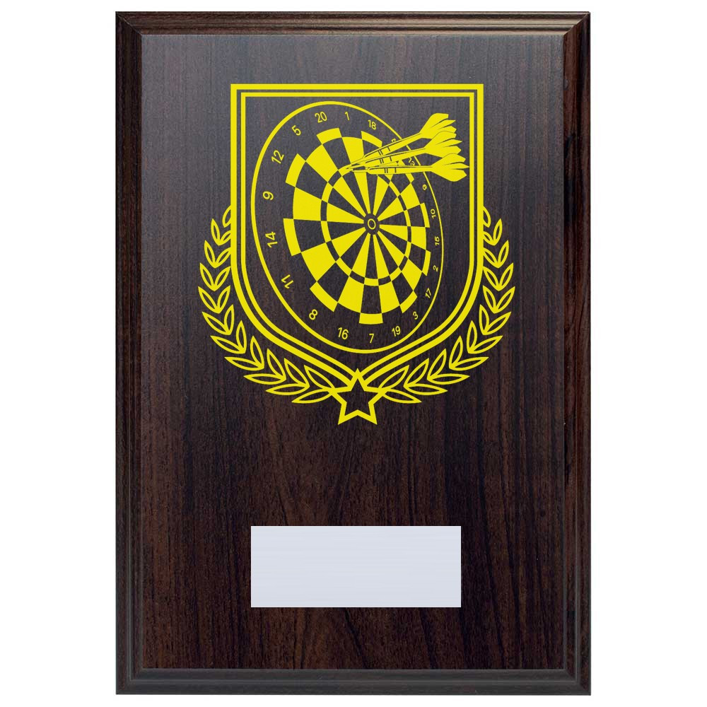 Darts Reward Plaque In Epic Black