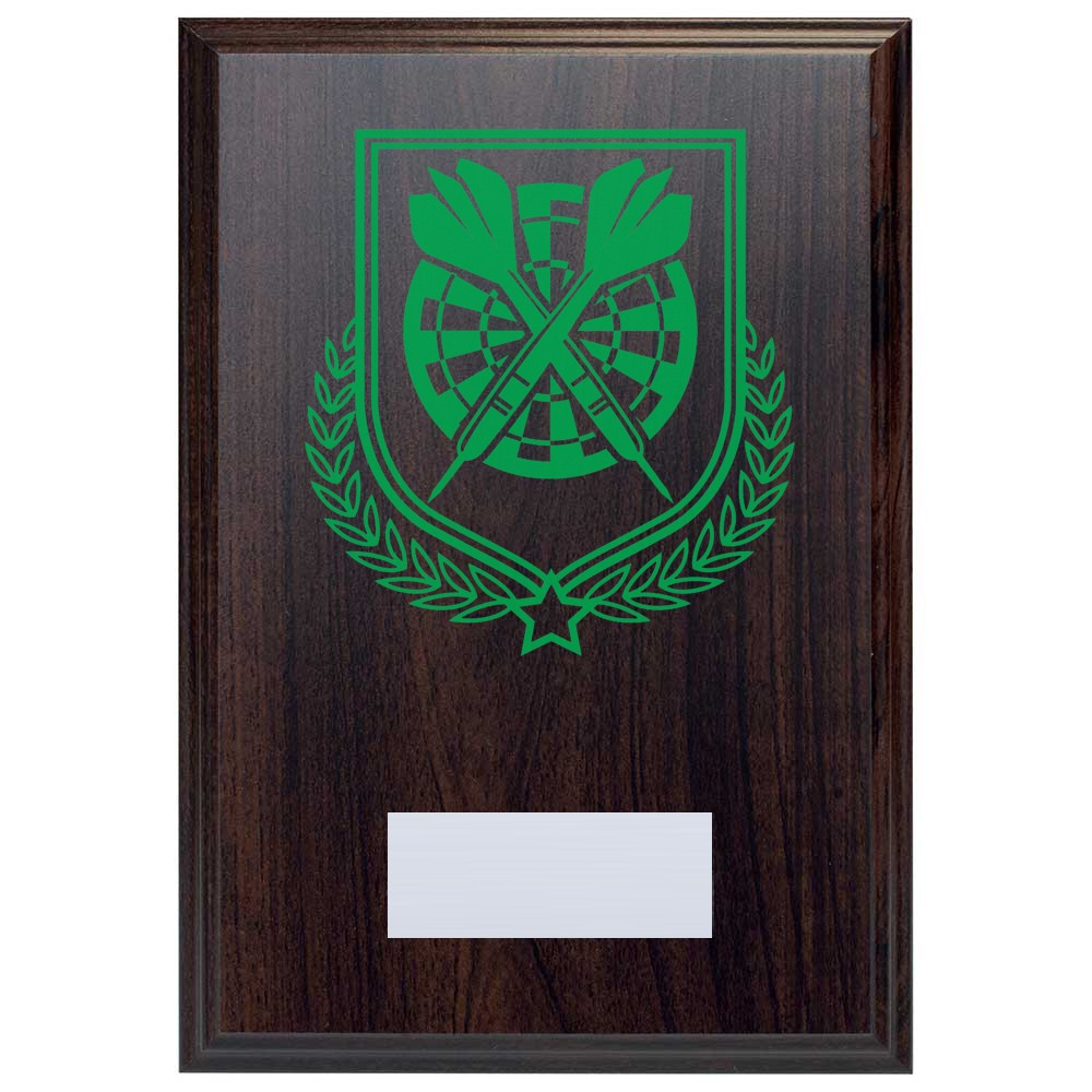 Darts Reward Deep Mahogany Plaque