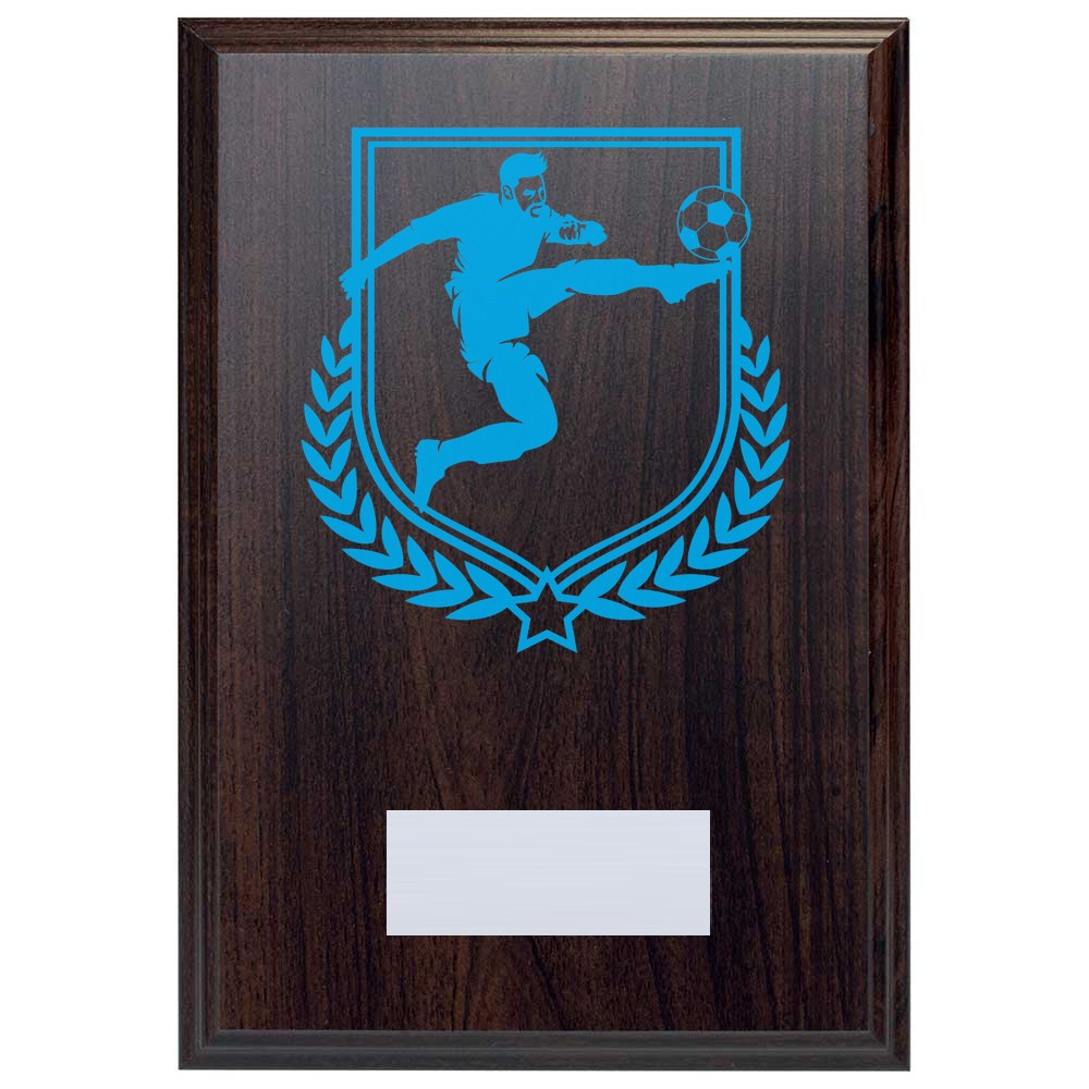 Football Reward Deep Mahogany Plaque