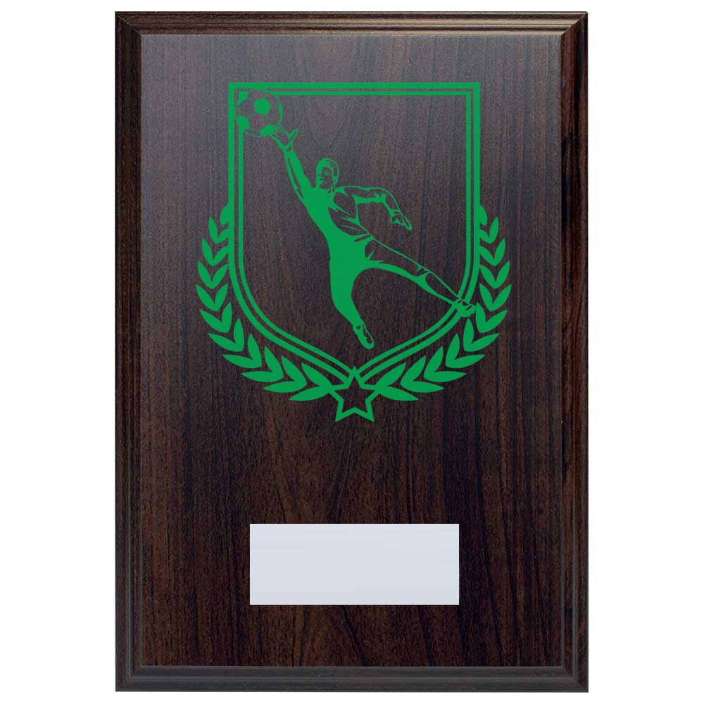 Football Reward Deep Mahogany Plaque