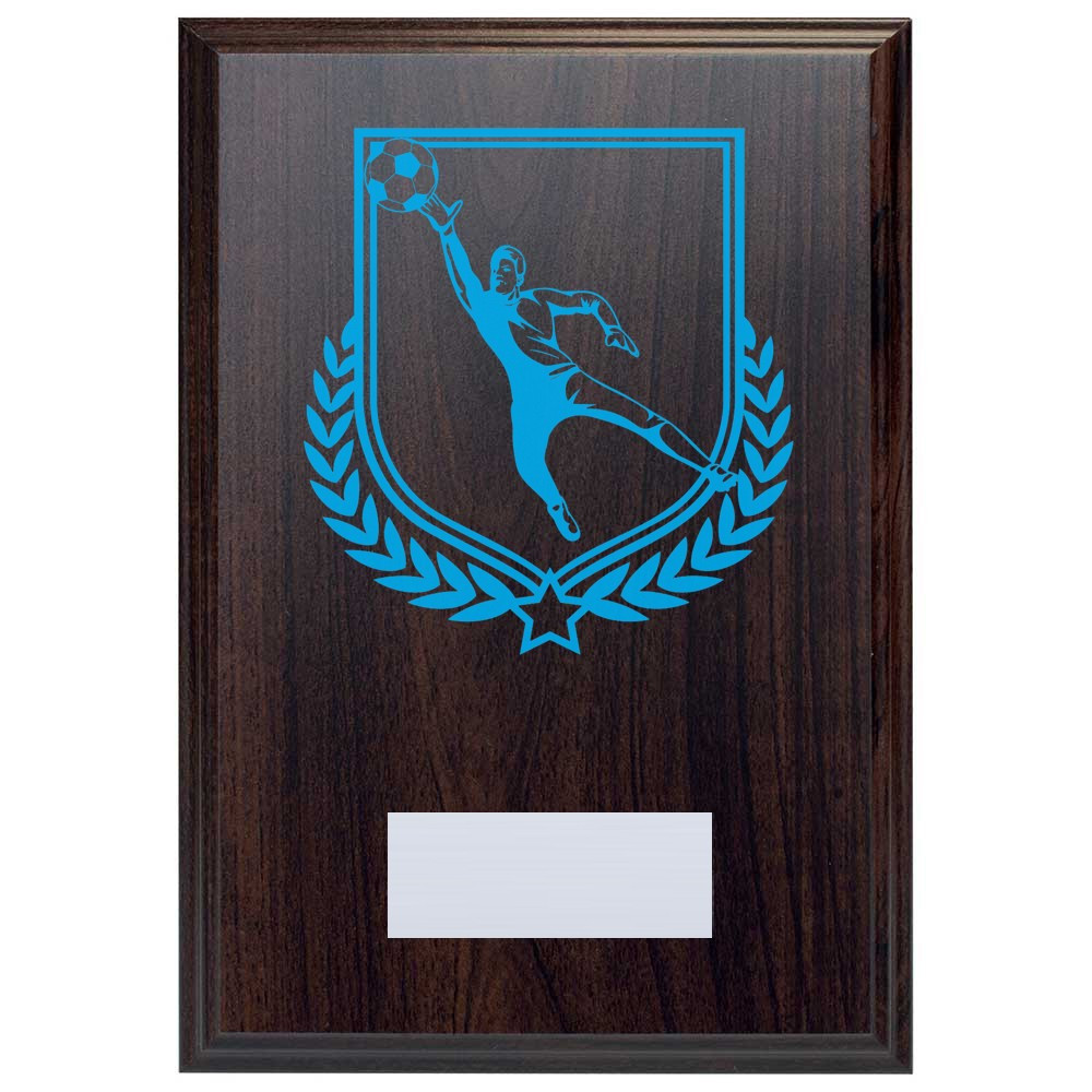 Football Reward Deep Mahogany Plaque