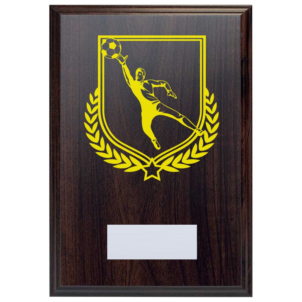 Football Reward Deep Mahogany Plaque