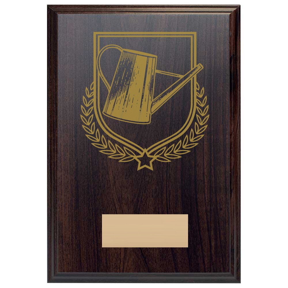 Gardening Reward Deep Mahogany Plaque