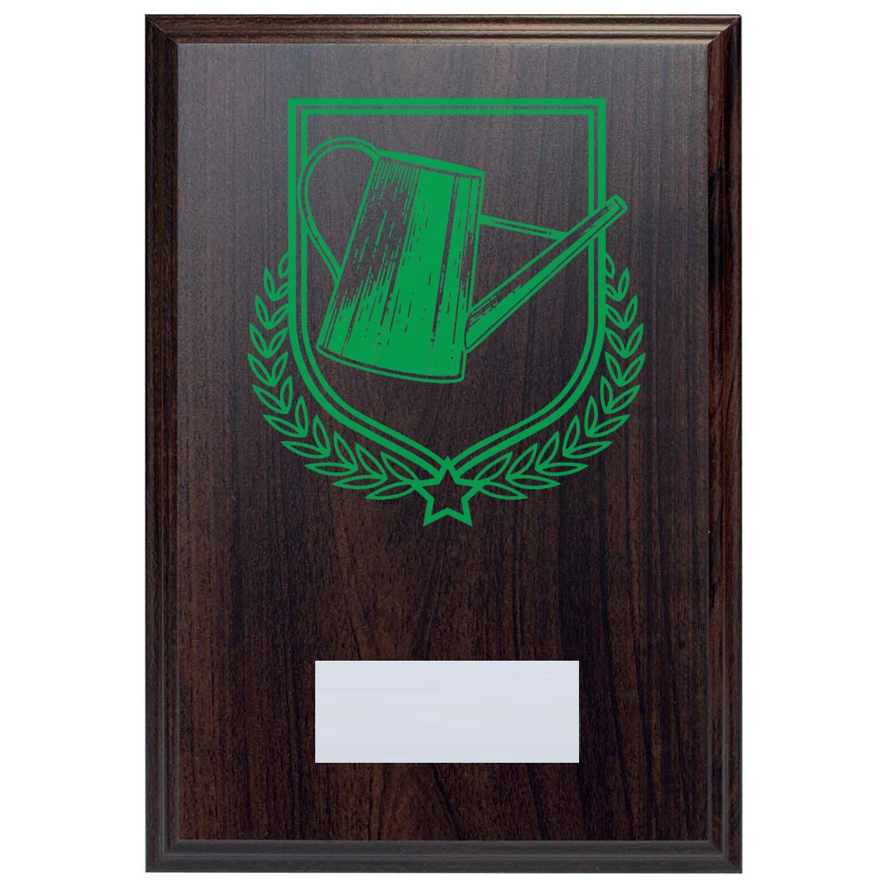 Gardening Reward Deep Mahogany Plaque