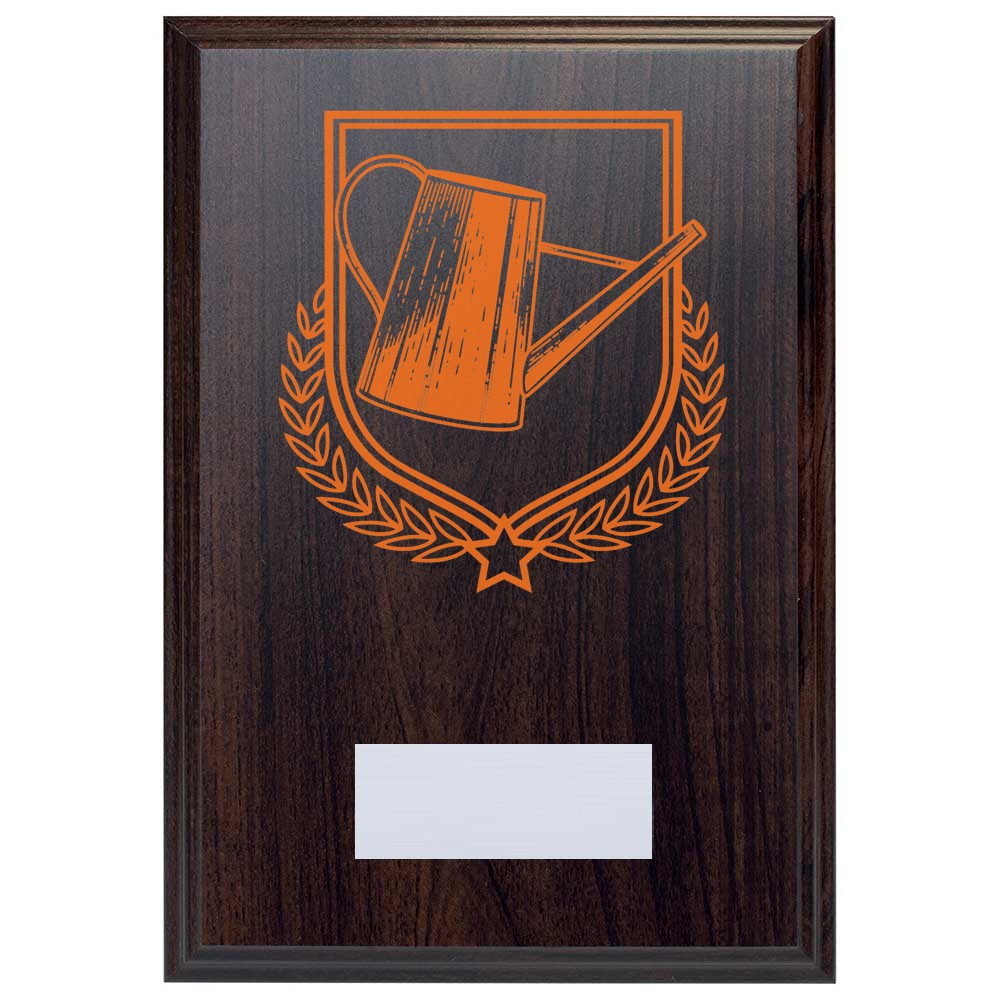 Gardening Reward Deep Mahogany Plaque