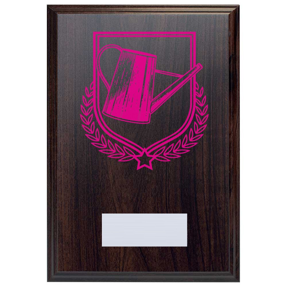 Gardening Reward Deep Mahogany Plaque
