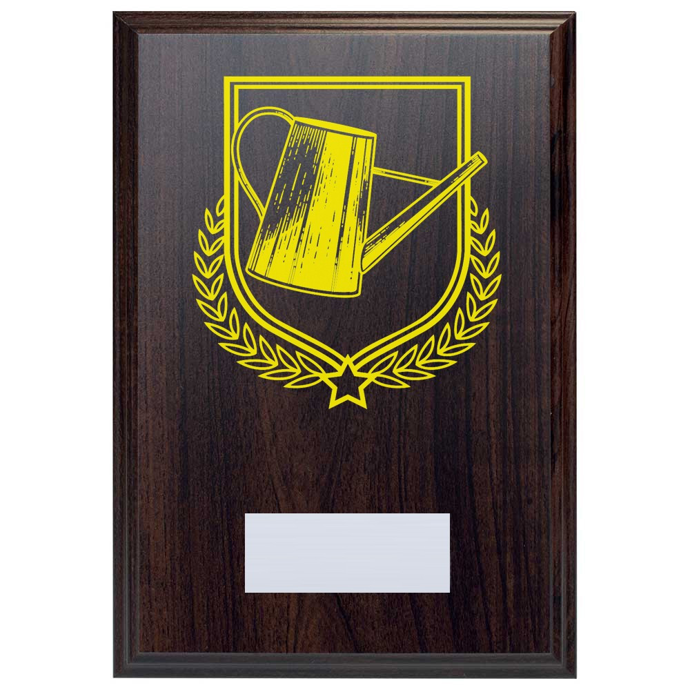 Gardening Reward Deep Mahogany Plaque